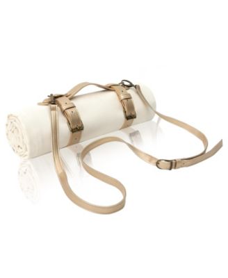 Gold shoulder strap