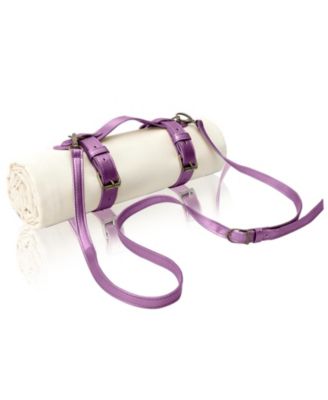 Velvet grape shoulder strap