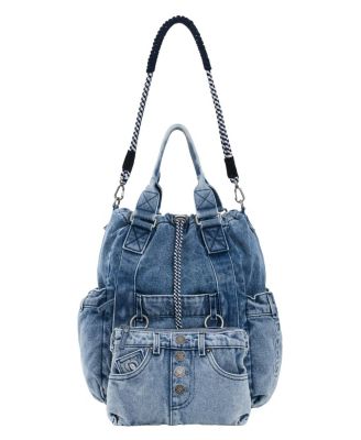 Desigual Women's Large denim backpack