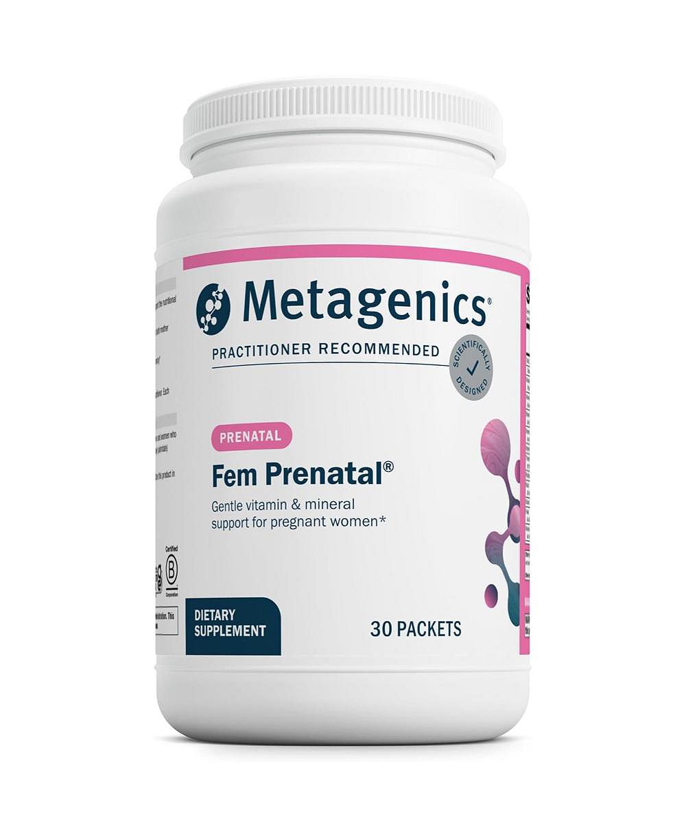 Пренатальные витамины и минералы Metagenics Fem Prenatal, 30 пакетиков