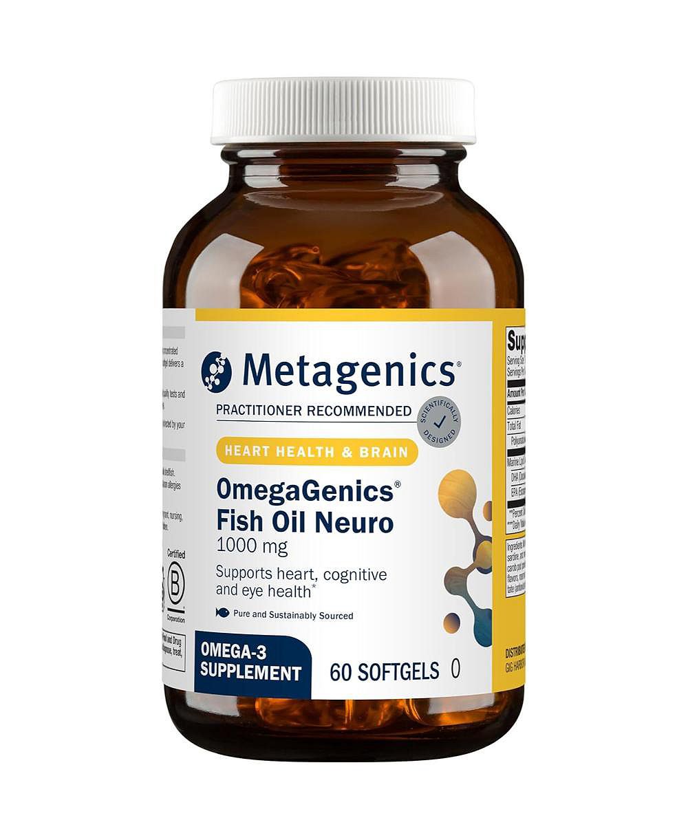 Пищевая добавка Metagenics OmegaGenics Fish Oil Neuro 1000 mg 60 Softgels