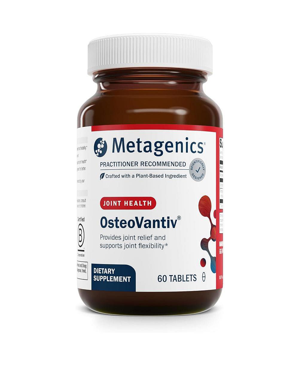 Добавка Metagenics OsteoVantiv - UC-II Collagen и THIAA для поддержки суставов, 60 таблеток