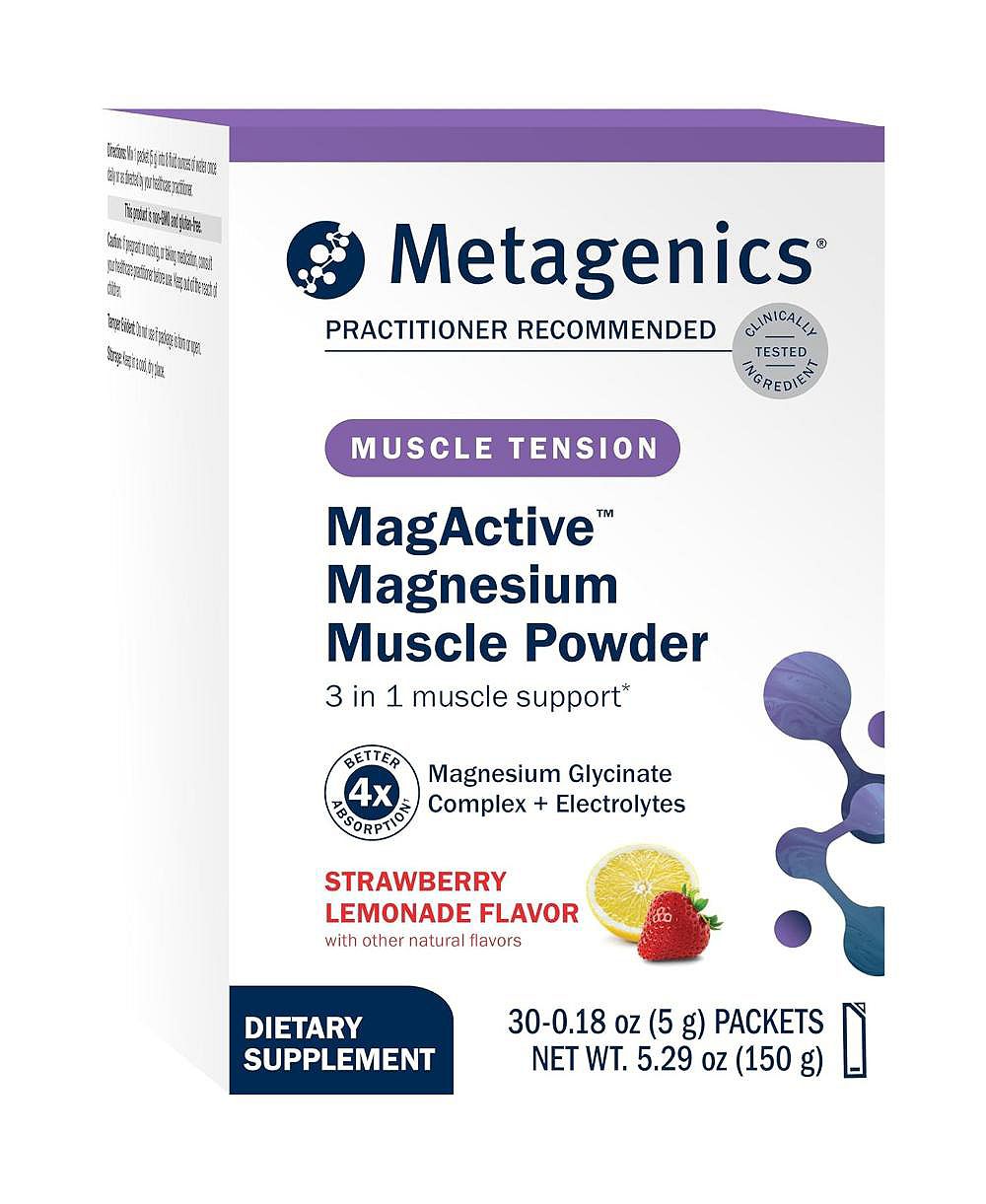 Порошок для мышц Metagenics MagActive Magnesium, 30 пакетиков