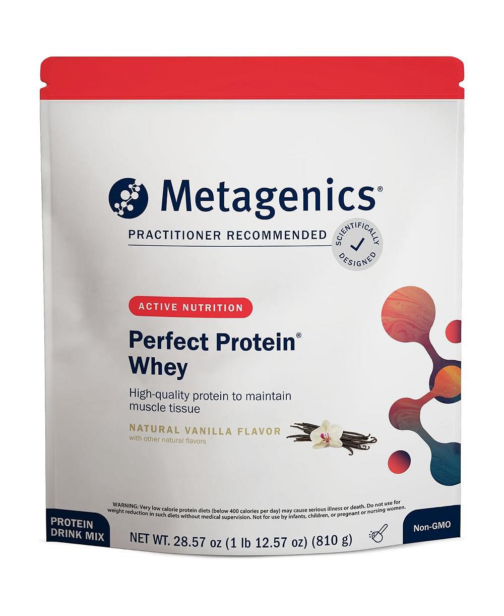 Сыворотка Metagenics Perfect Protein Whey Isolate и Hydrolyzed Whey, 20g Protein, 30 Servings