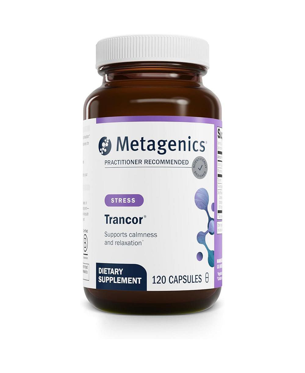 Metagenics Trancor - GABA, L-Theanine, Taurine, NAC и экстракт зеленого чая - 120 капсул