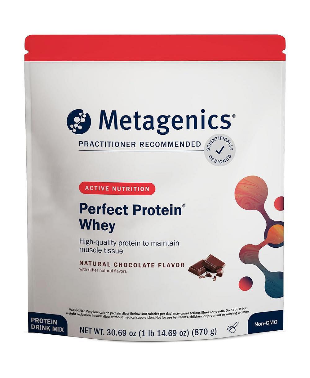 Metagenics Perfect Protein Изолят сывороточного белка и гидролизованный сывороточный белок 20g Protein per Serving