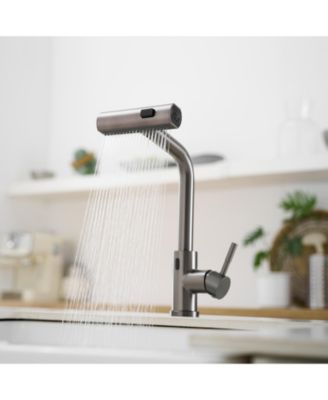 PHYING Touchless Kitchen Faucet, Hands Free Automatic Smart Kitchen Faucet, Stainless Steel Touchless Kitchen Faucet