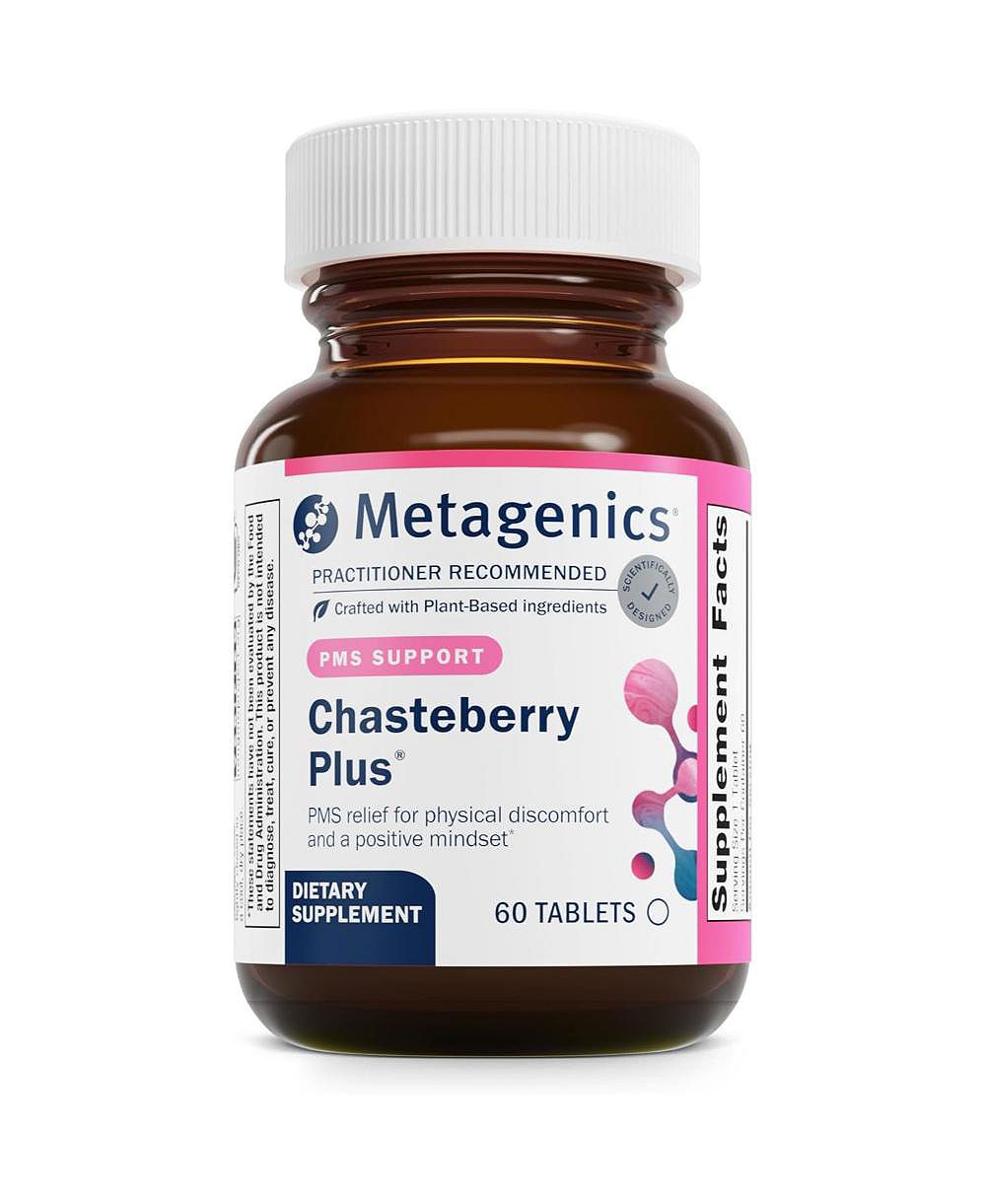 Metagenics Chasteberry Plus - Hormone and Reproductive Health with Chasteberry, Black Cohosh and Ashwagandha - Supports Menstrual - 60 Tablets