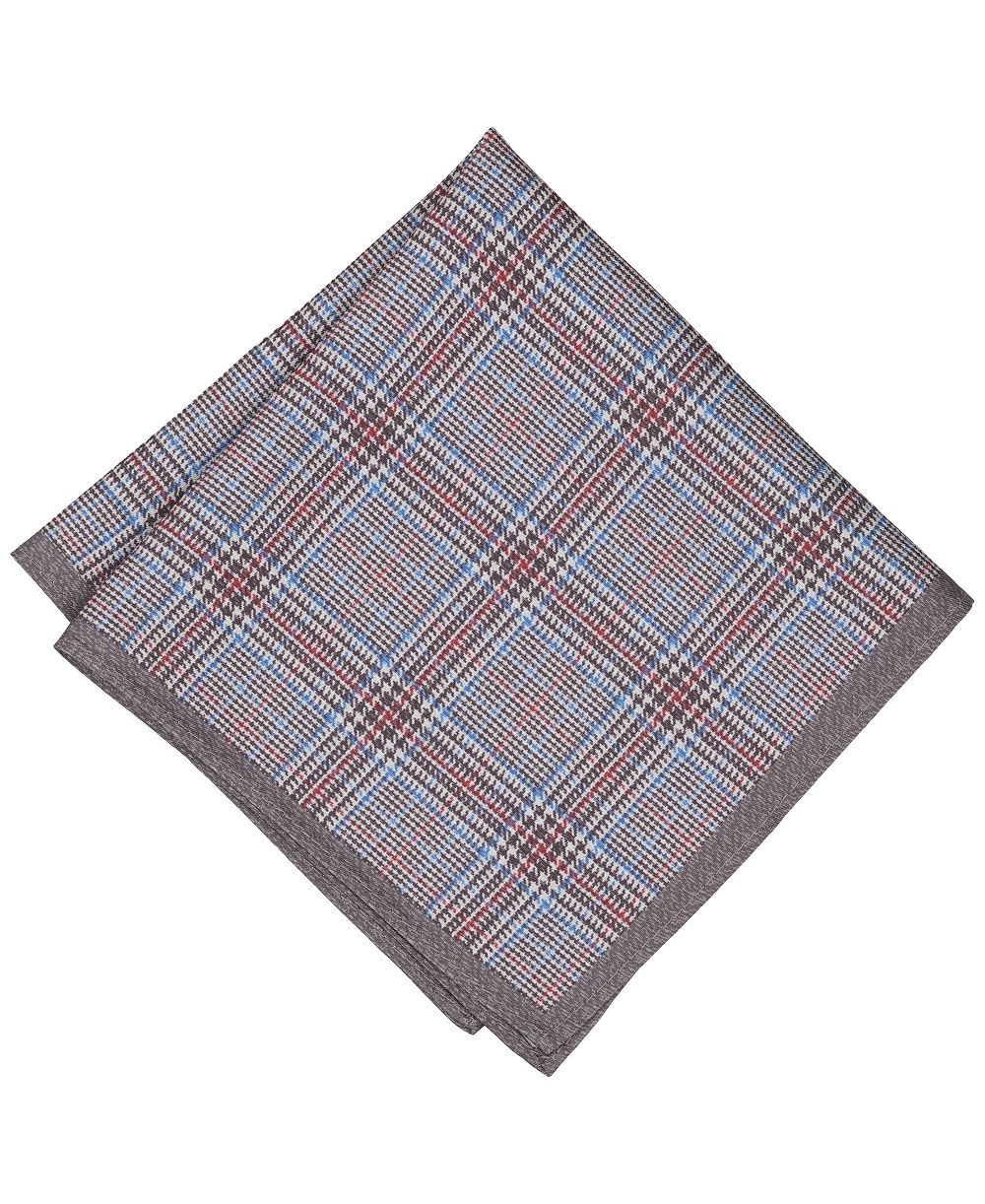Bar III Мужской нагрудный платок Crosby Plaid