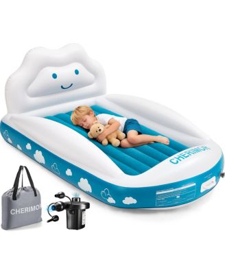 Детский переносной надувной матрас Cherimor Travel Air Mattress with Safety Bumpers