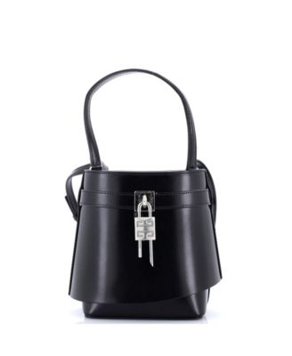 Сумка-ведро Givenchy GV Shark Lock из кожи, б/у