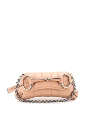 Pre-Owned Gucci маленькая стеганая плечевая сумка Horsebit из кожи
