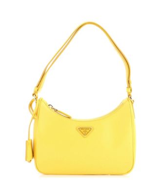 Prada Mini Re-Edition Hobo Saffiano Leather сумка
