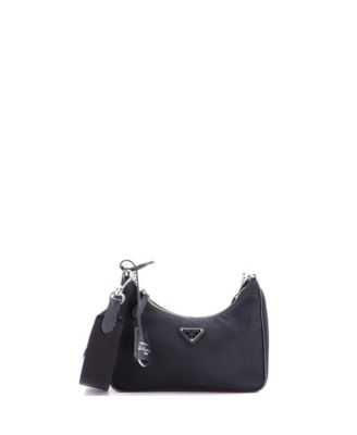 Сумка через плечо Pre-Owned Prada Small Re-Edition 2005 Tessuto