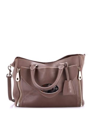 Кожаная сумка-тоут Mulberry Small Willow (б/у)