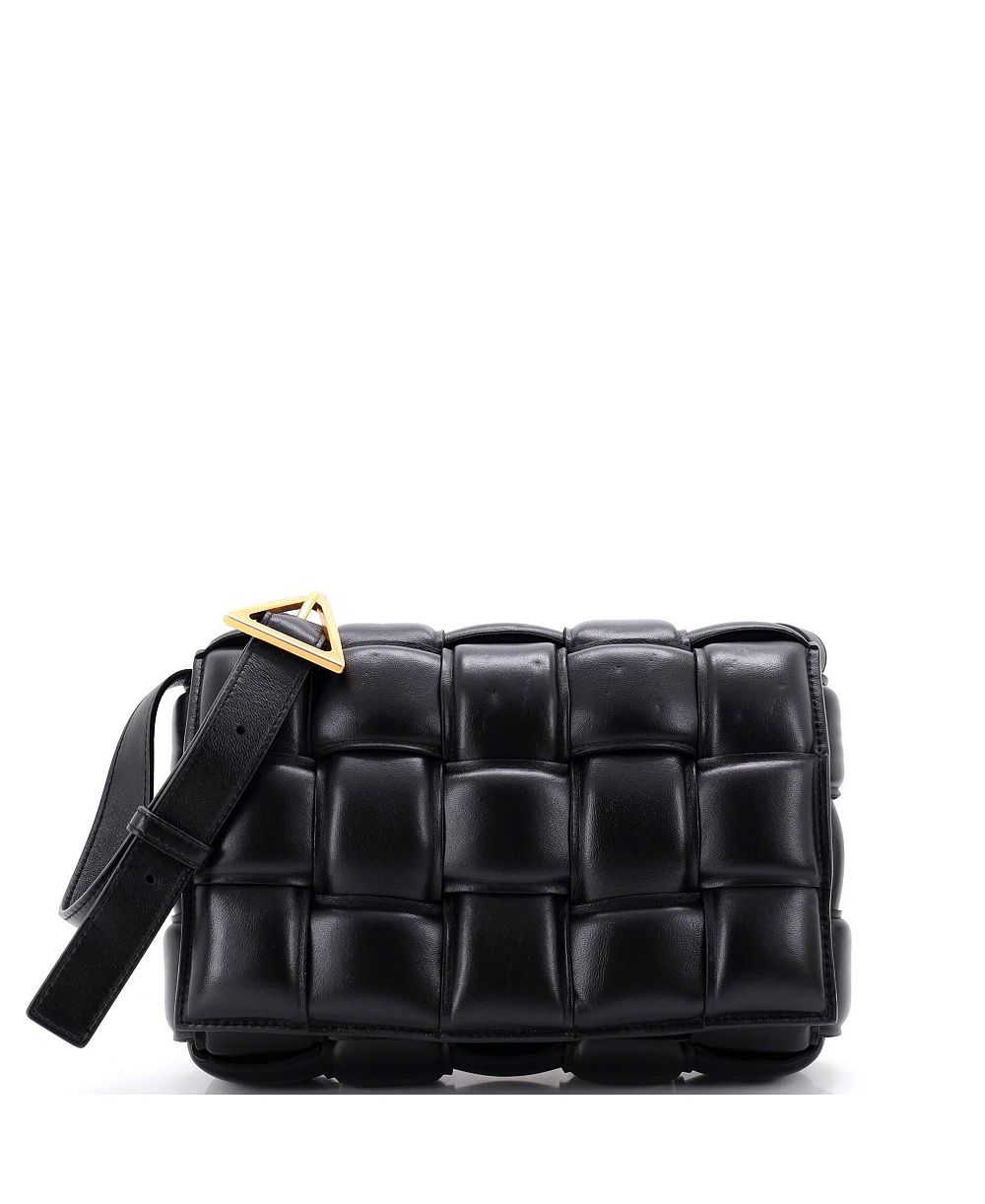 Bottega Veneta Брендовая сумка через плечо Cassette Padded Maxi Intrecciato Leather (б/у)