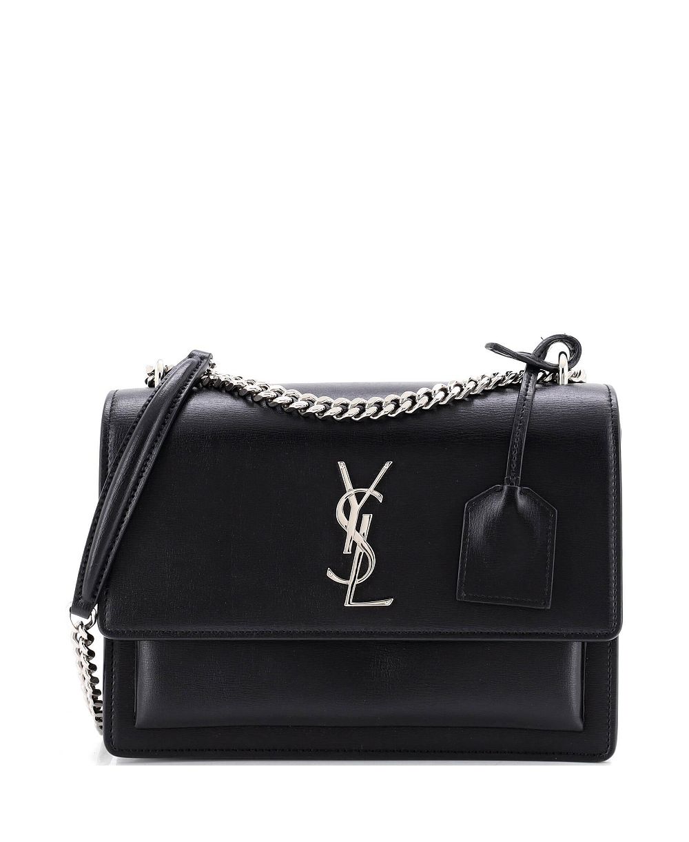 Pre-Owned Saint Laurent Medium Sunset Crossbody Bag Leather