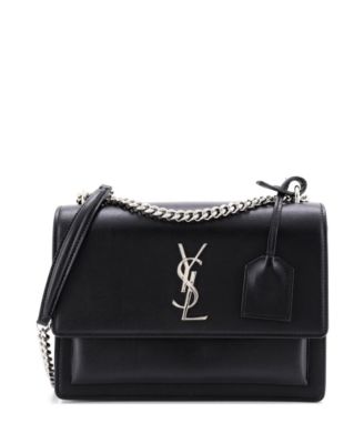 Pre-Owned Saint Laurent Medium Sunset Crossbody Bag Leather