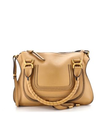 Pre-Owned Chloe Medium Marcie Shoulder Bag Leather