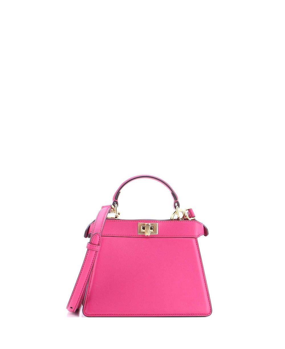 Кожаная сумка Fendi Petite Peekaboo ISeeU (б/у)