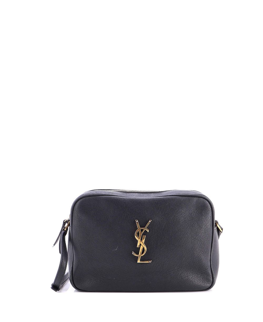 Pre-Owned Saint Laurent сумка Lou Camera Leather Small