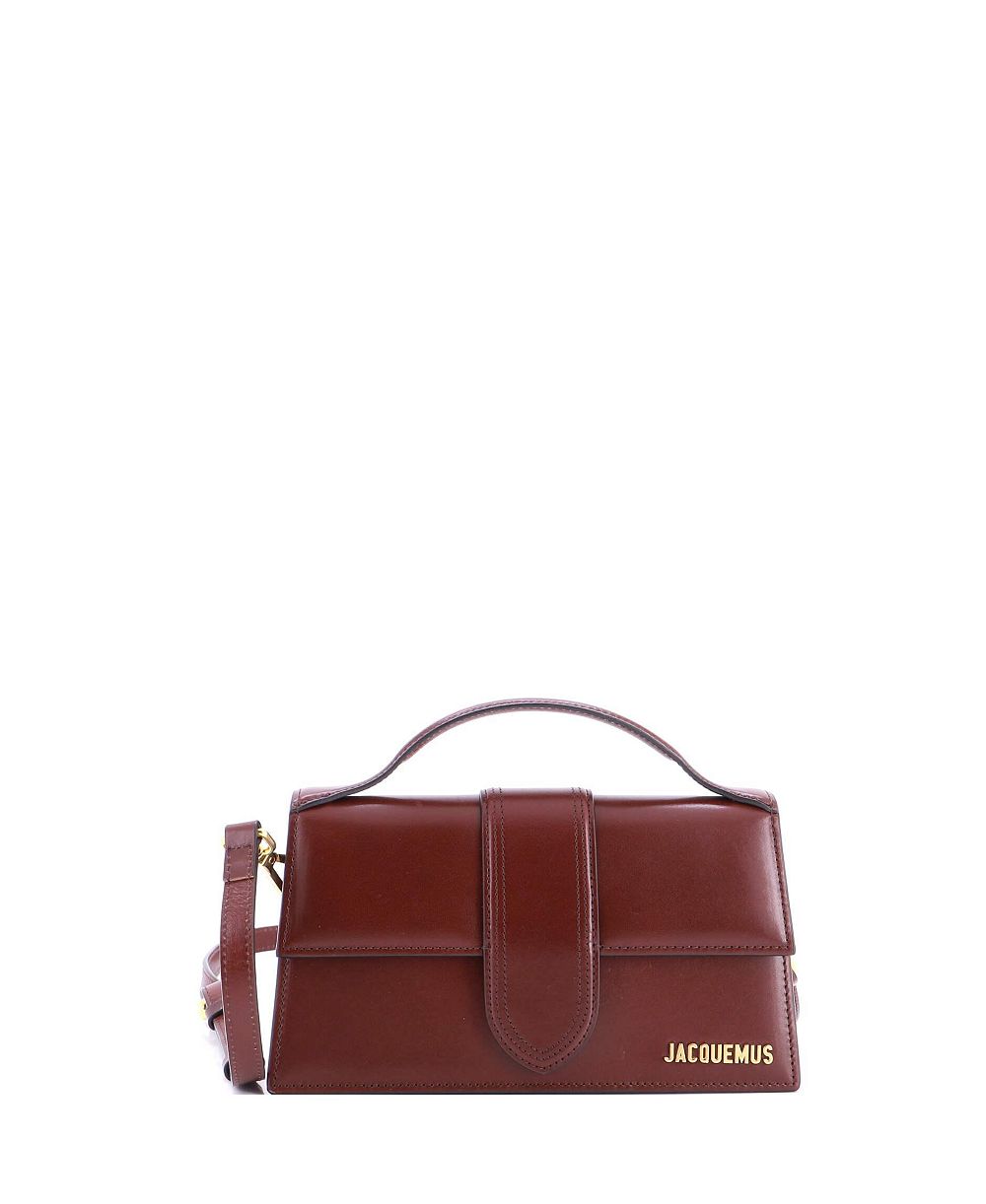Pre-Owned Jacquemus Le Grand Bambino Flap Bag Leather