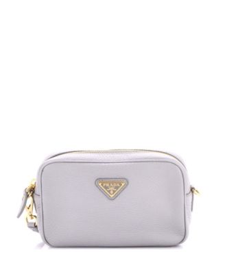 Pre-Owned Prada Mini Camera Bag Vitello Soft
