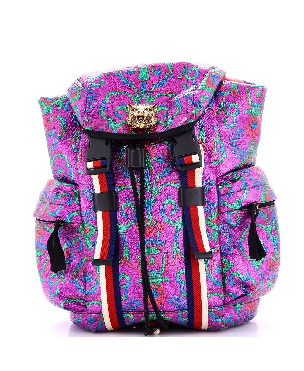 Рюкзак Pre-Owned Gucci Techpack Brocade