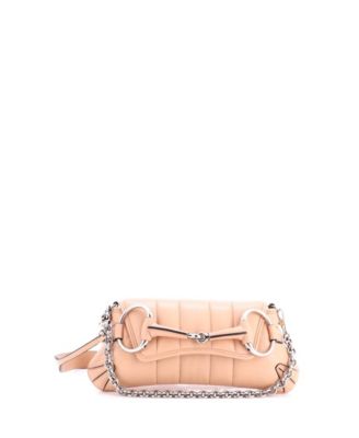 Б/у сумка Gucci Small Horsebit Chain Shoulder Bag Vertical Quilted Leather
