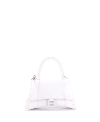 Pre-Owned Balenciaga Small Hourglass Top Handle Bag Leather