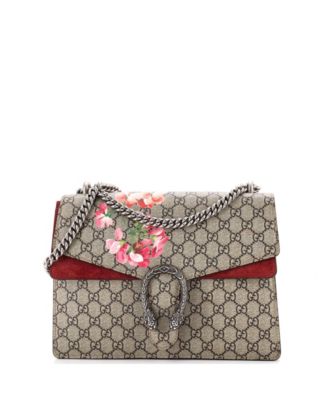 Б/у сумка Gucci Dionysus Medium с принтом Blooms из канваса