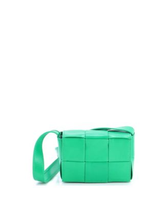 Сумка через плечо Bottega Veneta Candy Cassette из кожи Maxi Intrecciato, б/у