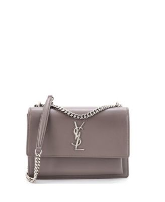 Pre-Owned Saint Laurent Medium Sunset Crossbody Bag Leather