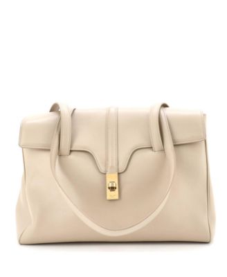 Pre-Owned Celine Medium Soft 16 Bag Smooth Calfskin