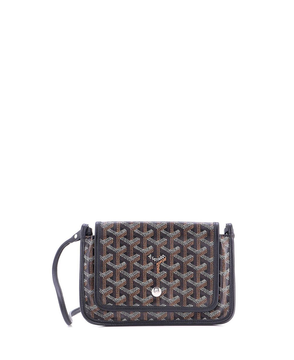 Pre-Owned Goyard Plumet Clutch Wallet Coated Canvas