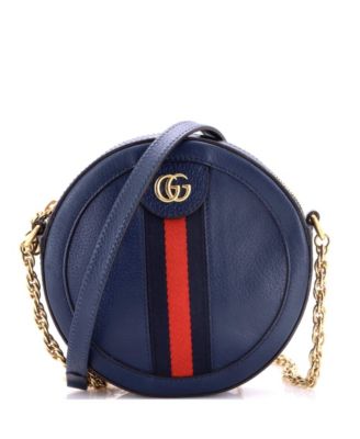 Gucci Mini Ophidia кожаная сумка через плечо Pre-Owned