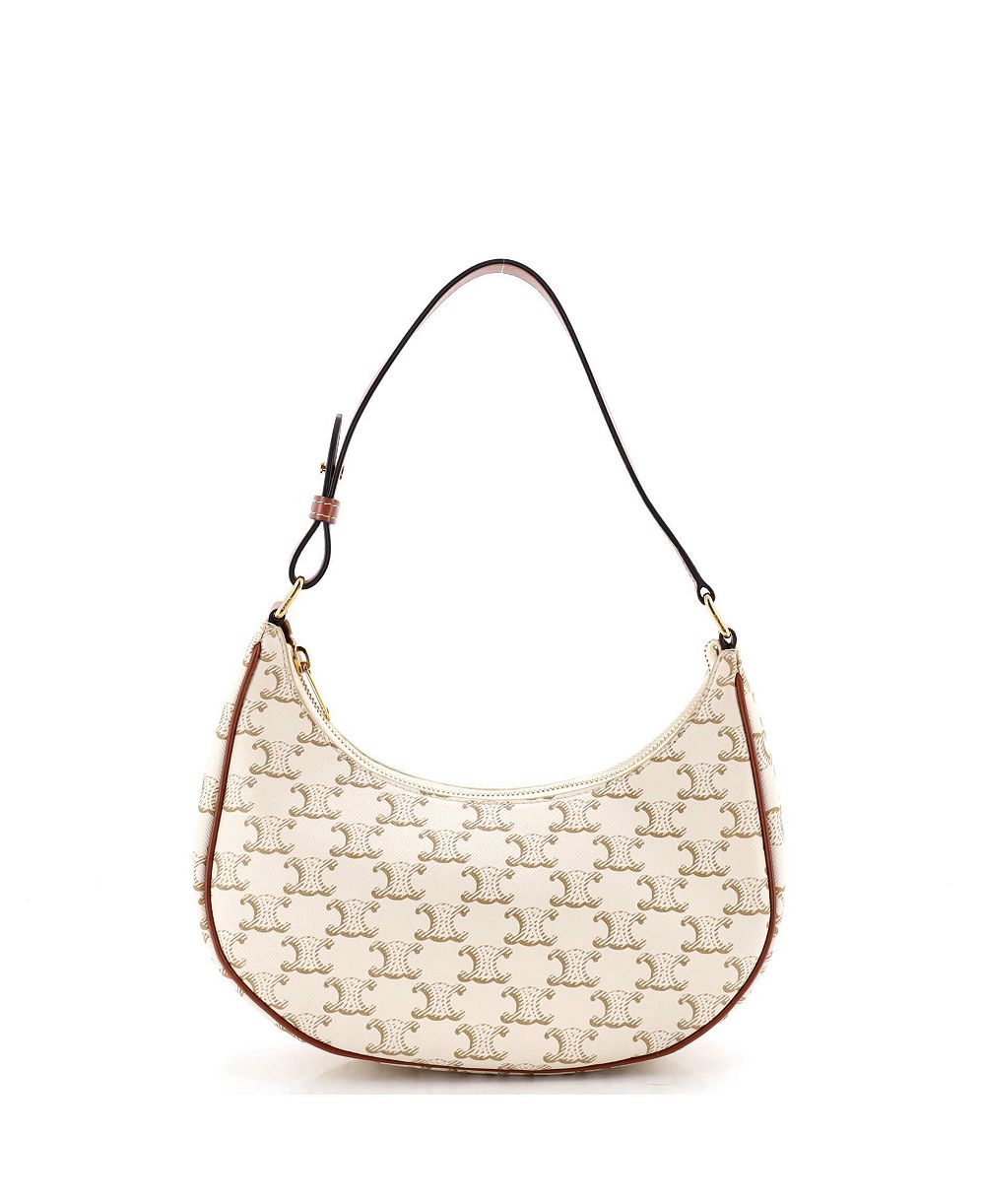 Б/у сумка Celine Ava Bag Triomphe Coated Canvas
