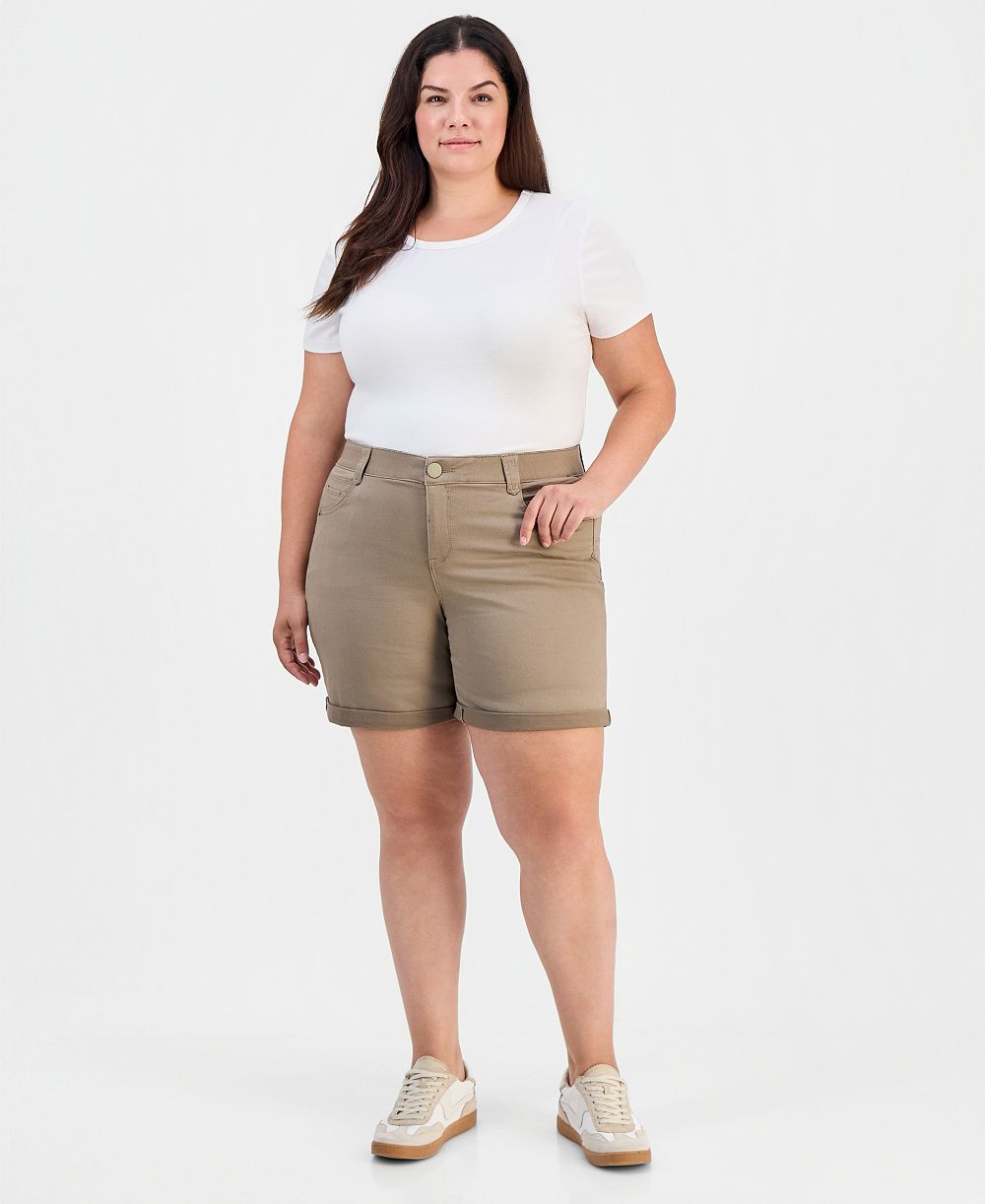 Шорты Democracy Trendy Plus Size AbSolution со средней посадкой