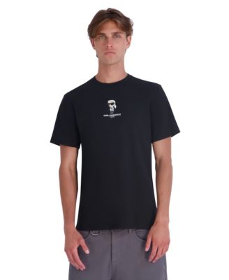 KARL LAGERFELD PARIS Men's Karl with Houndstooth Blazer T-Shirt