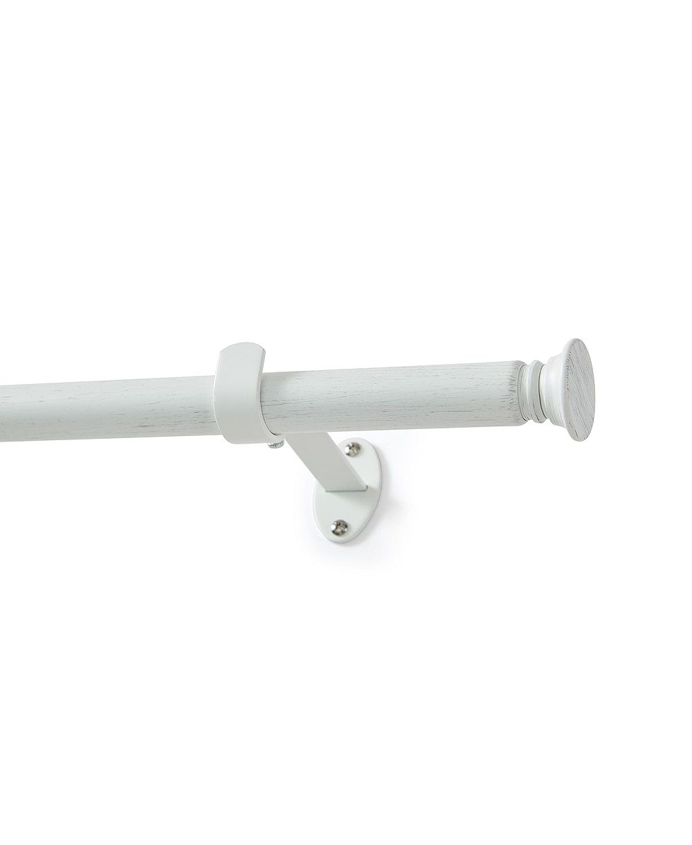 Threadmade декоративный карниз для штор Shaker 3/4-Inch с круглыми наконечниками