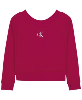 Детская футболка Calvin Klein 7-16 Long-Sleeve