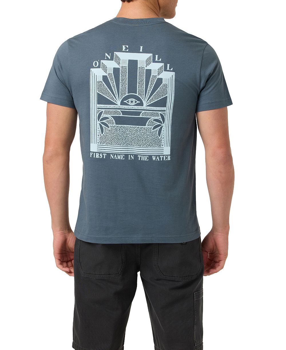 O'Neill Men's Sun Eye Classic Silhouette Crewneck T-Shirt
