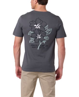 O'Neill Мужская футболка с принтом Tropical Floral Graphic