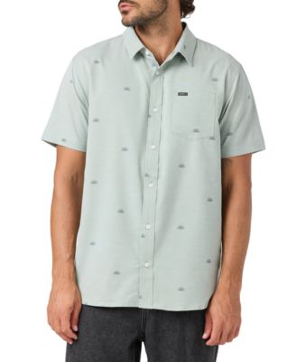 O'Neill Men's Button-Up Collared Print Shirt