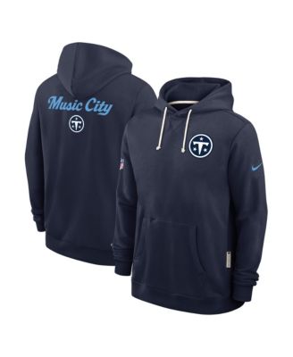 Nike мужской худи для скамейки запасных Tennessee Titans 2026 Rivalries Collection, Navy
