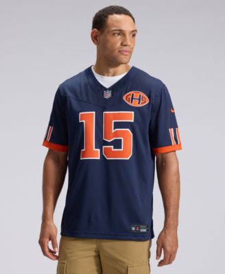 Nike Men's Rome Odunze Navy Chicago Bears 2026 Rivalries Collection Vapor F.U.S.E Stitched Limited Jersey