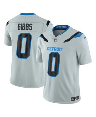 Nike Men's Jahmyr Gibbs Silver Detroit Lions 2026 Rivalries Collection Vapor F.U.S.E Stitched Limited Jersey