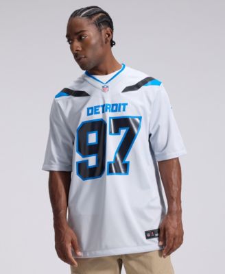 Nike мужская игровая джерси Detroit Lions 2026 Rivalries Collection, Aidan Hutchinson, Silver