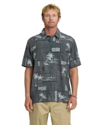 Quiksilver Waterman Мужская рубашка с коротким рукавом Island Time