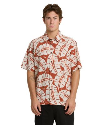 Quiksilver Waterman Men's Fronds Short-Sleeve Shirt